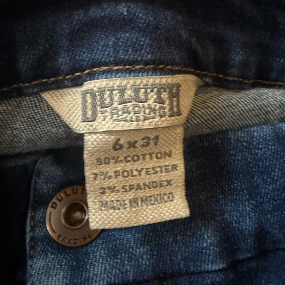 Duluth Trading Company Bootcut High Rise Jeans - Size 6 - Picture 4 of 7